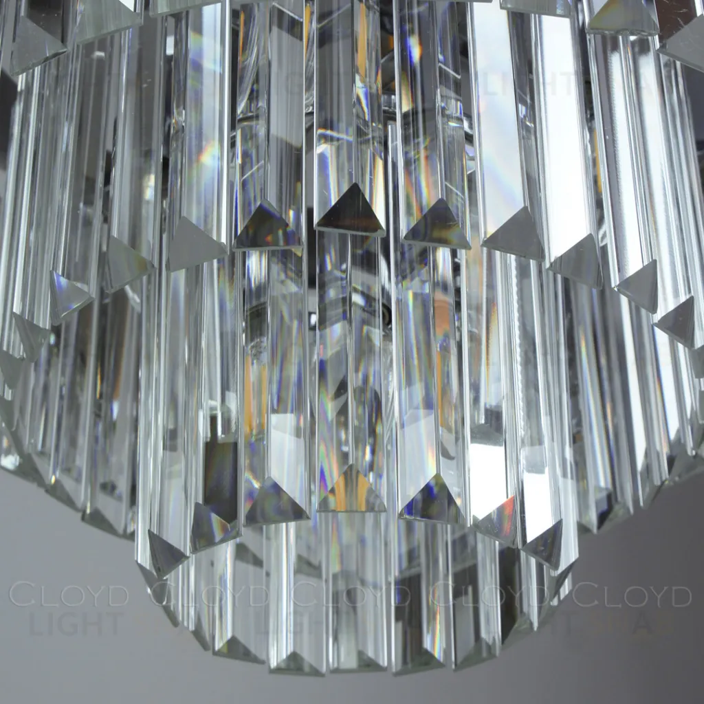  Люстра Cloyd ORDINAL-C C5 / Ø40 см - хром (арт.10847)  10847