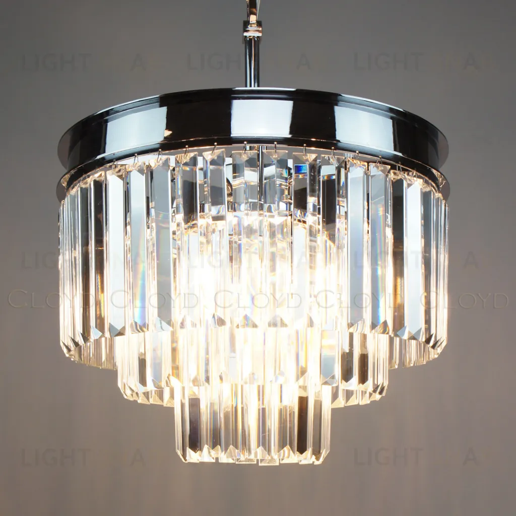  Люстра Cloyd ORDINAL-C C5 / Ø40 см - хром (арт.10847)  10847