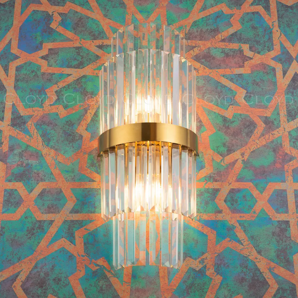  Бра Cloyd BROTIGAN-B W2 / выс. 55 см - латунь (арт.20205)  20205