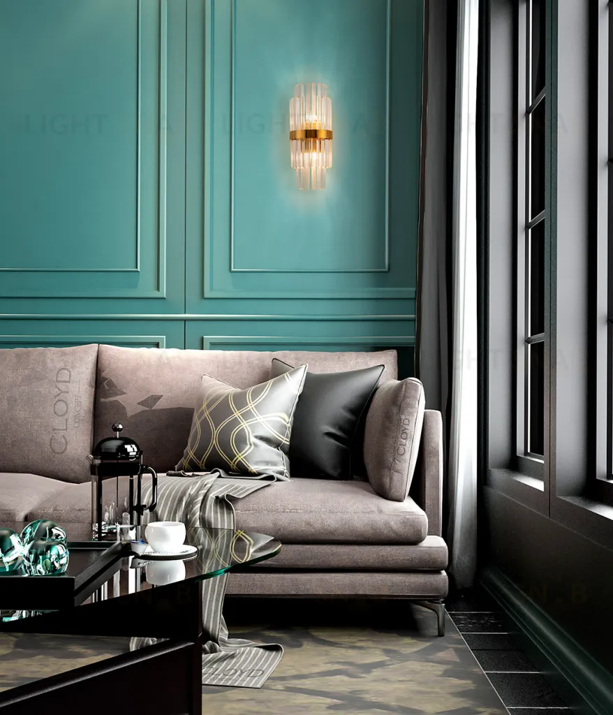  Бра Cloyd BROTIGAN-B W2 / выс. 55 см - латунь (арт.20205)  20205