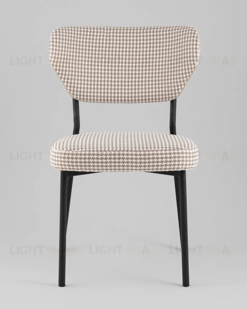 Стул Билл гусиная лапка бежевый УТ000036786