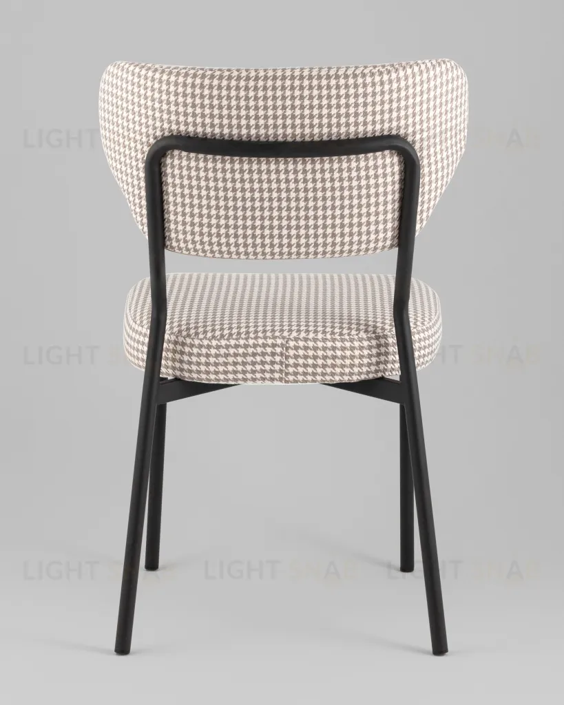 Стул Билл гусиная лапка бежевый УТ000036786