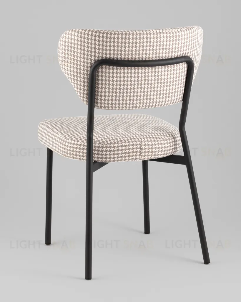 Стул Билл гусиная лапка бежевый УТ000036786