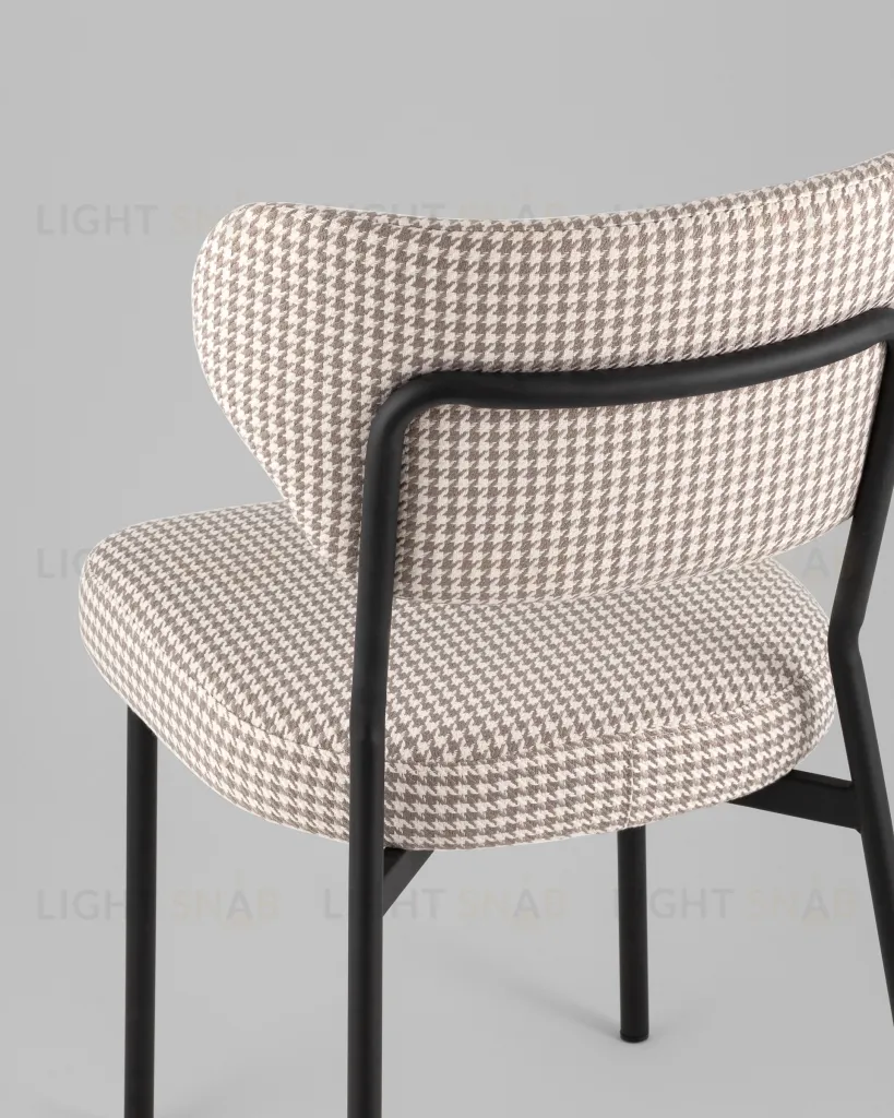 Стул Билл гусиная лапка бежевый УТ000036786