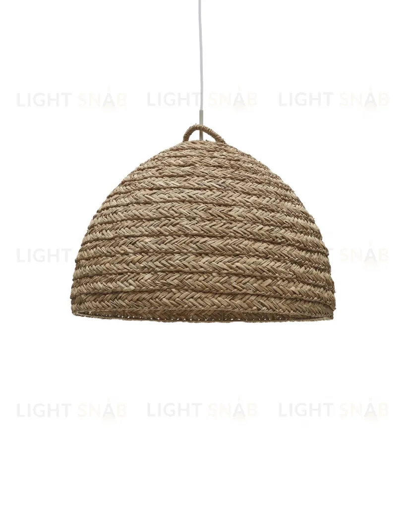 Абажур Fonteta из натурального волокна с натуральной отделкой, 60 см 157007