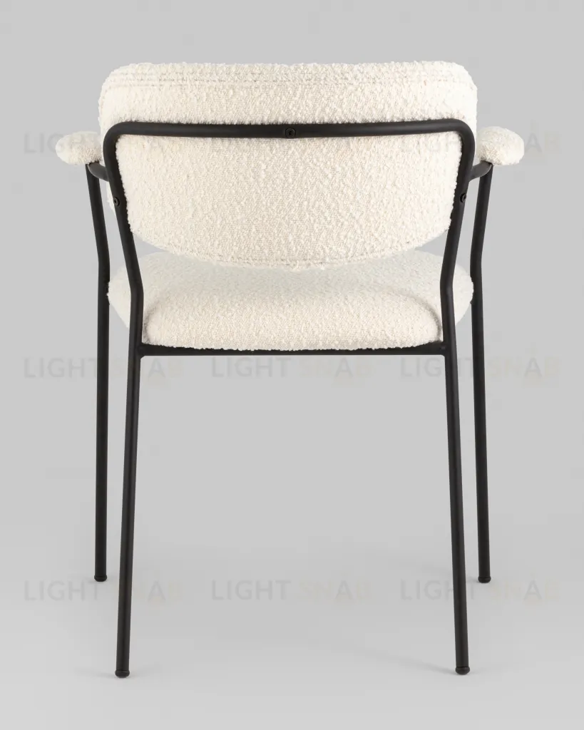 Стул Кэрол букле белый УТ000038526