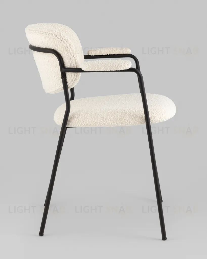 Стул Кэрол букле белый УТ000038526