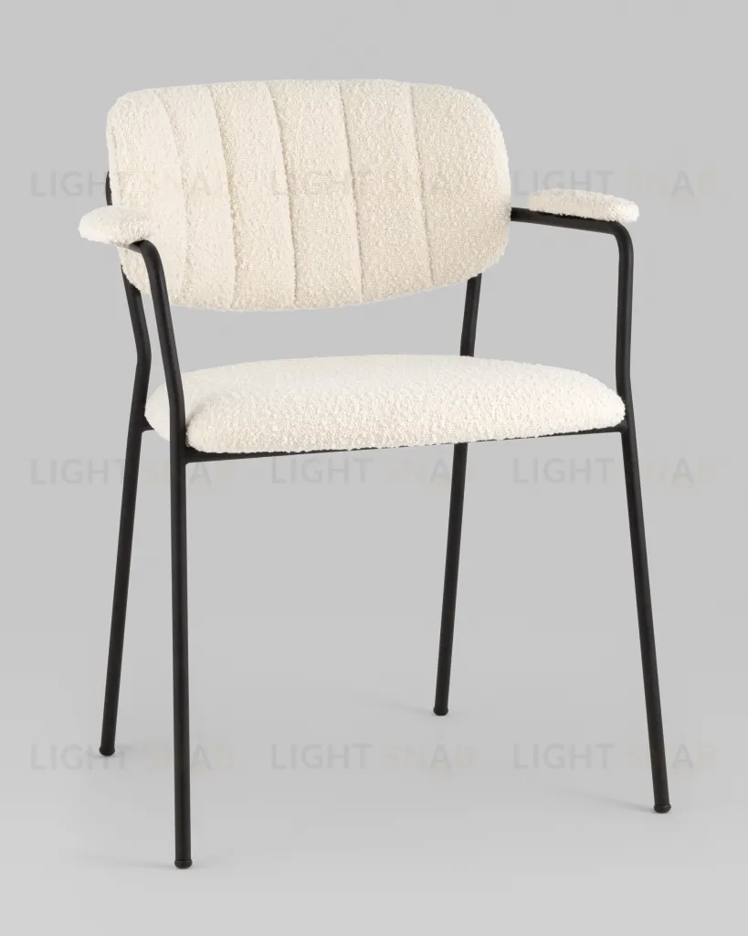 Стул Кэрол букле белый УТ000038526