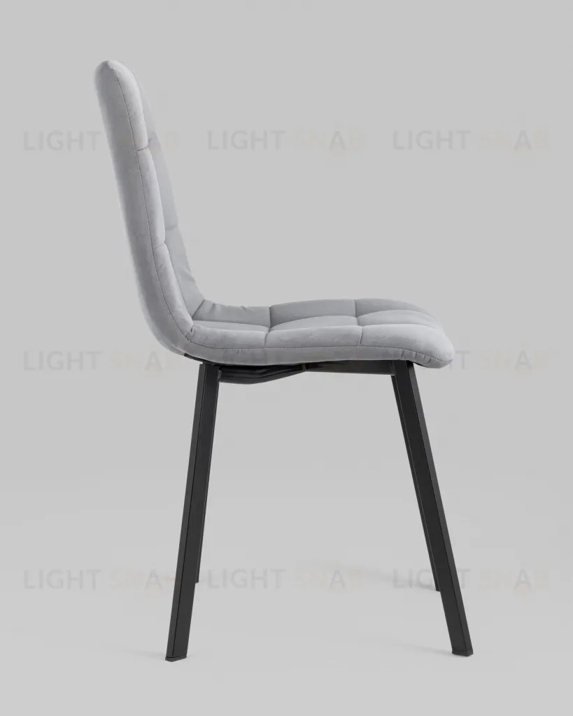 Стул Oliver Square велюр серый УТ000034875