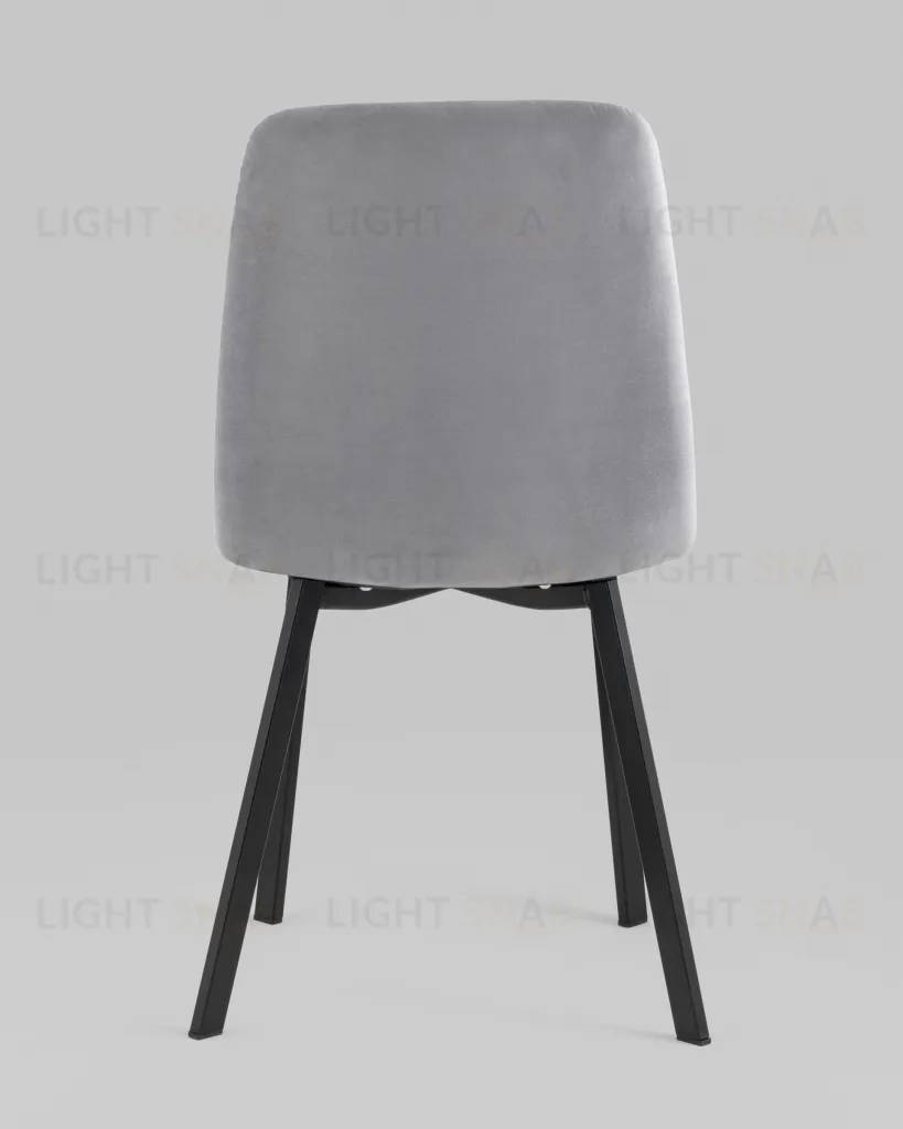 Стул Oliver Square велюр серый УТ000034875
