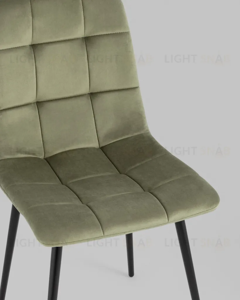 Стул Одди велюр пыльно-оливковый УТ000035242