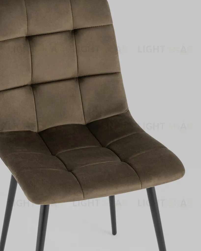 Стул Одди велюр коричневый УТ000035239