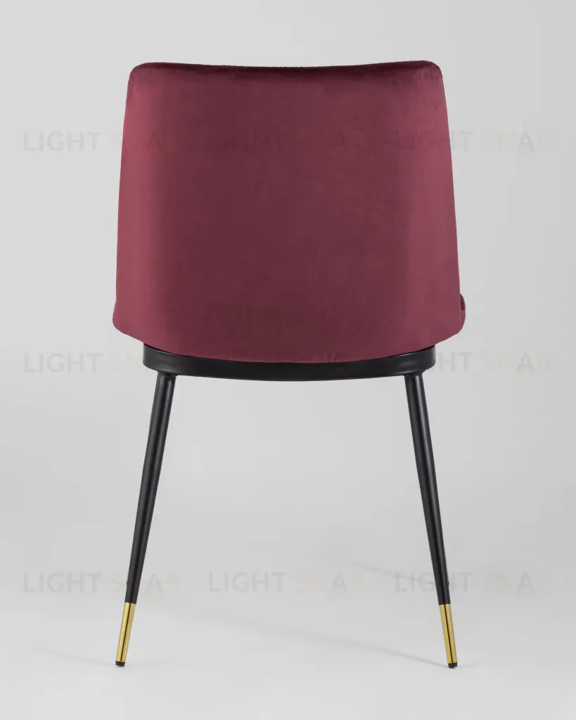 Стул Мелисса велюр бордовый УТ000004448