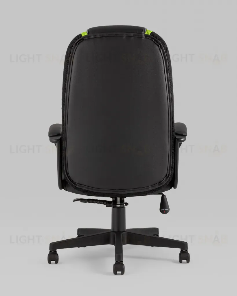 Кресло игровое TopChairs ST-CYBER 9 черный/зеленый УТ000034844