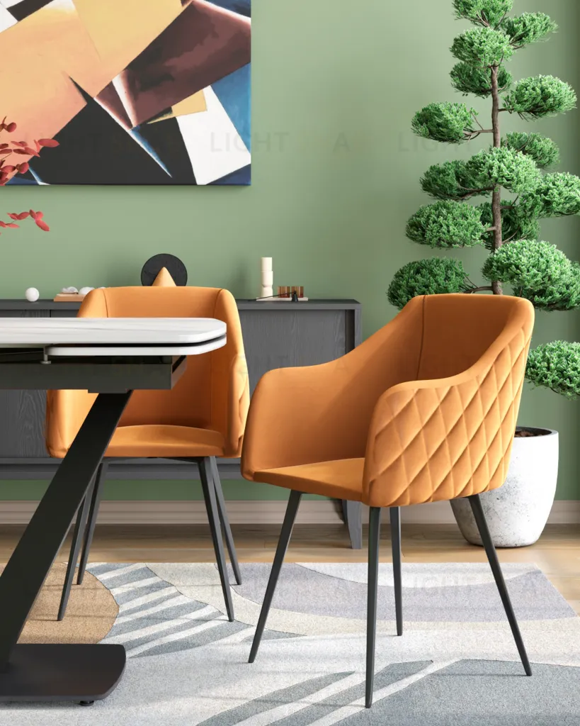 Стул Ника вращающийся велюр терракотовый УТ000031329