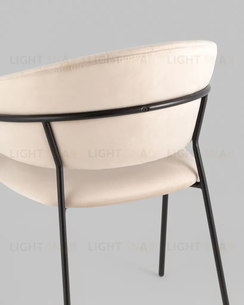 Стул Бруно велюр кремовый УТ000037664