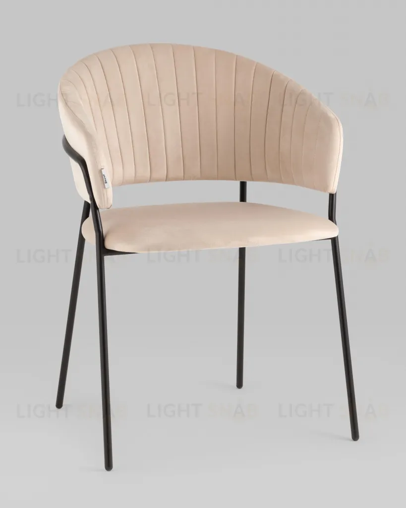 Стул Бруно велюр кремовый УТ000037664