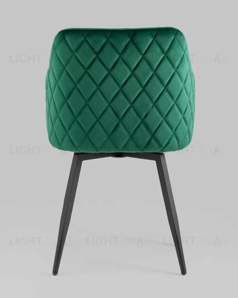 Стул Ника вращающийся велюр изумрудный УТ000031326