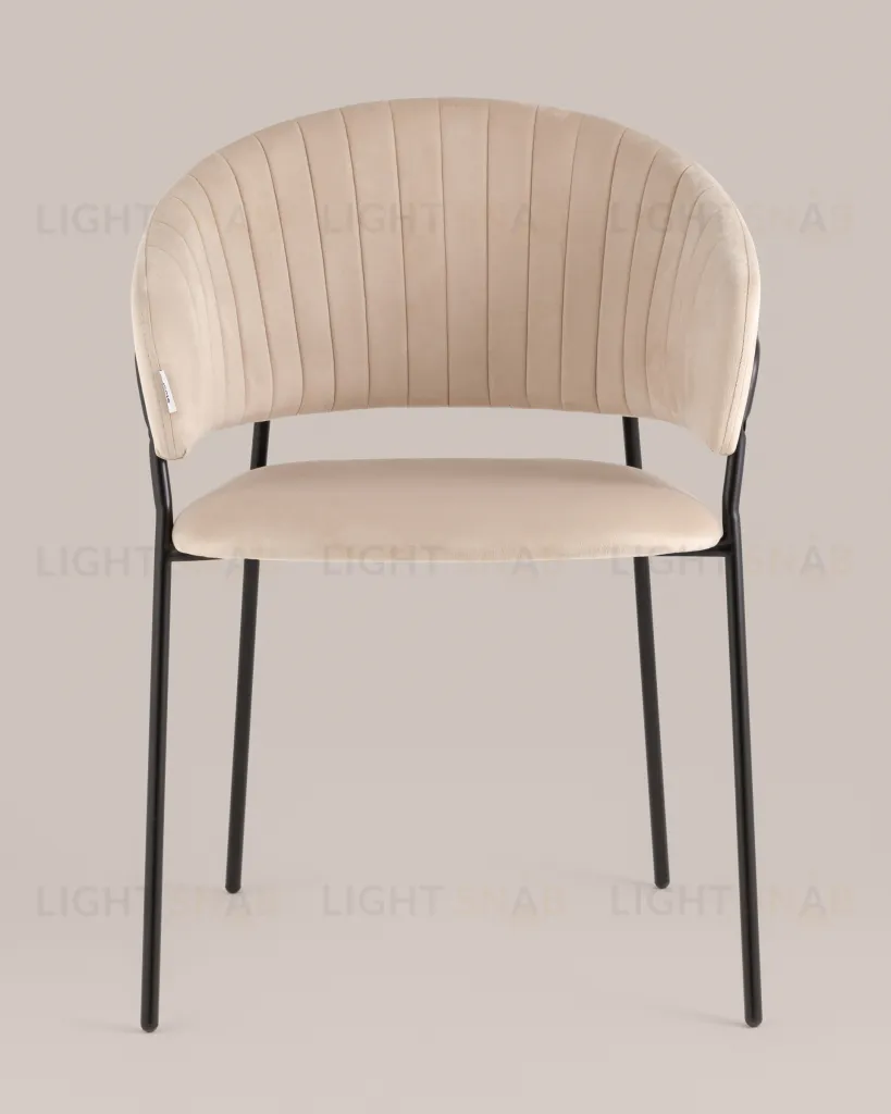 Стул Бруно велюр кремовый УТ000037664