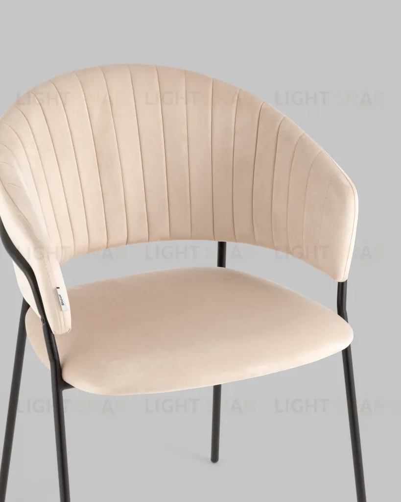 Стул Бруно велюр кремовый УТ000037664