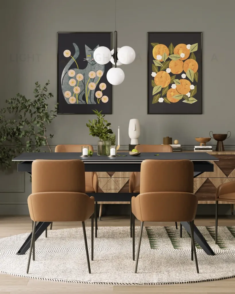 Стул Челси экокожа коричневый УТ000025612