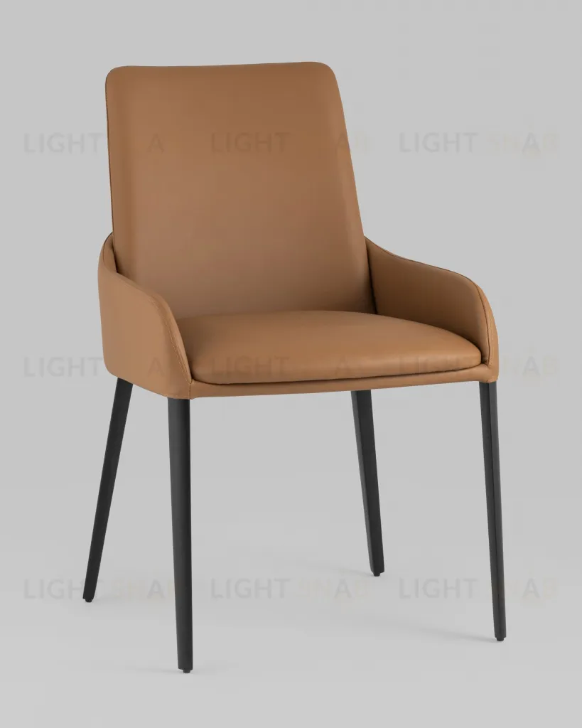 Стул Челси экокожа коричневый УТ000025612