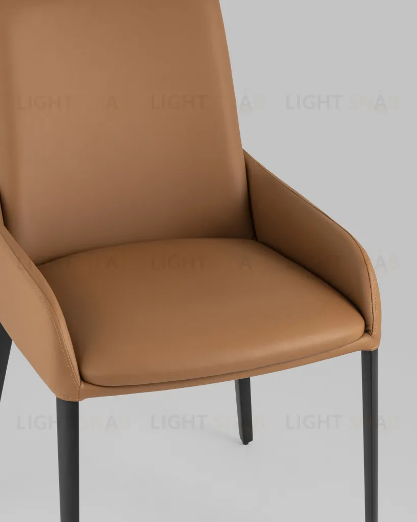 Стул Челси экокожа коричневый УТ000025612