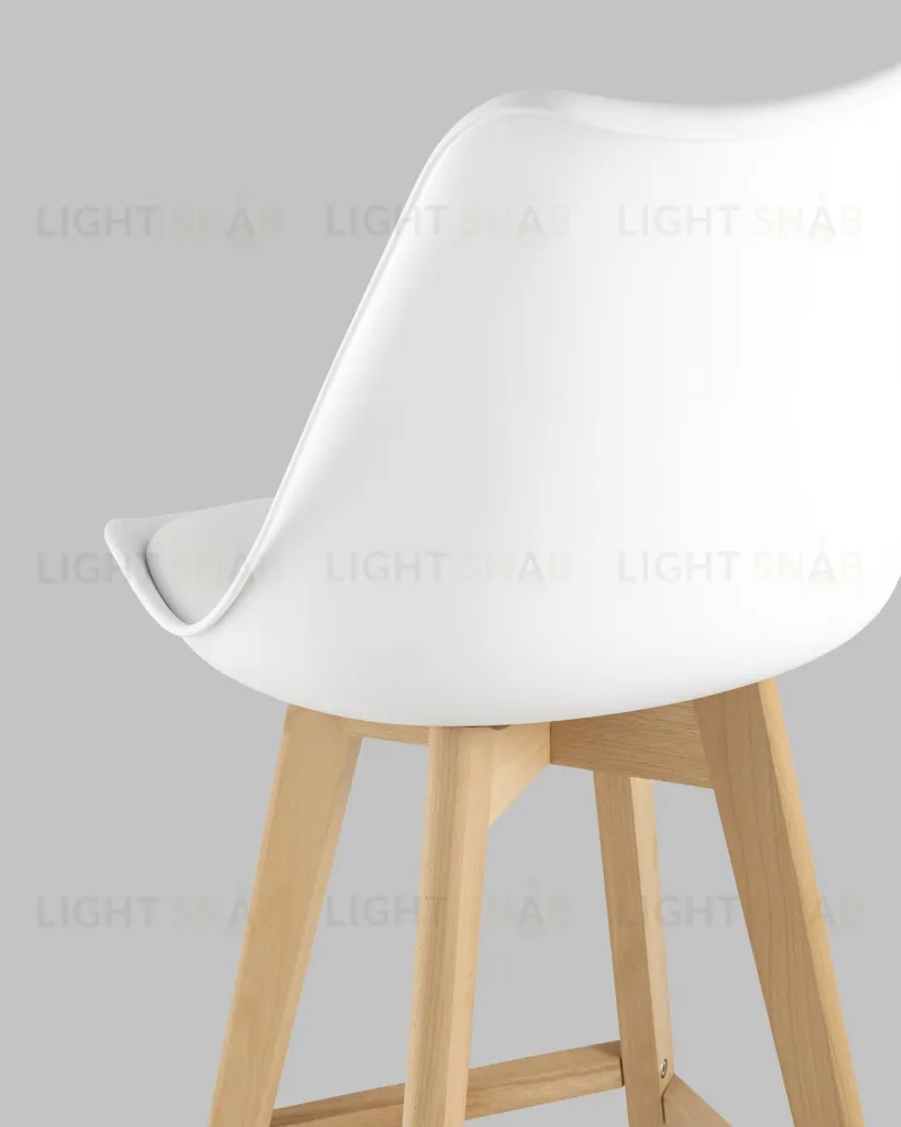 Стул полубарный FRANKFURT белый УТ000025488