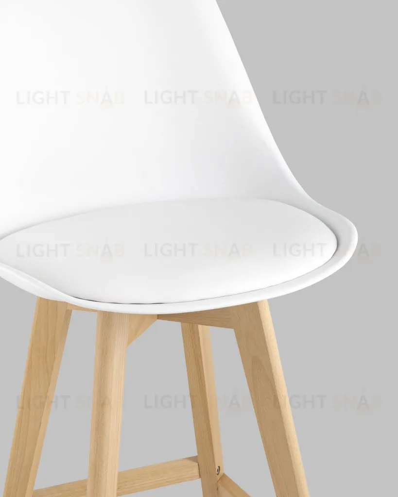 Стул полубарный FRANKFURT белый УТ000025488