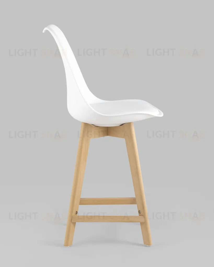 Стул полубарный FRANKFURT белый УТ000025488