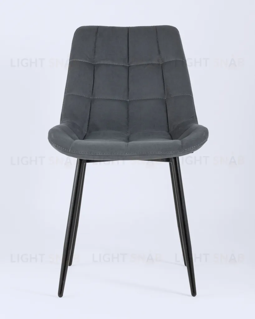 Стул Флекс велюр тёмно-серый УТ000025219