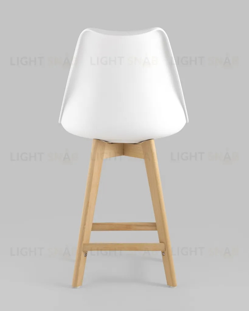 Стул полубарный FRANKFURT белый УТ000025488