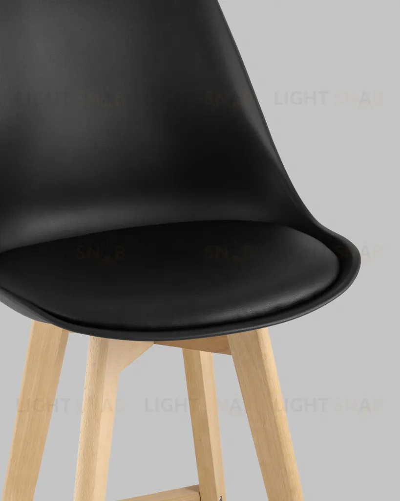 Стул полубарный FRANKFURT черный УТ000025489