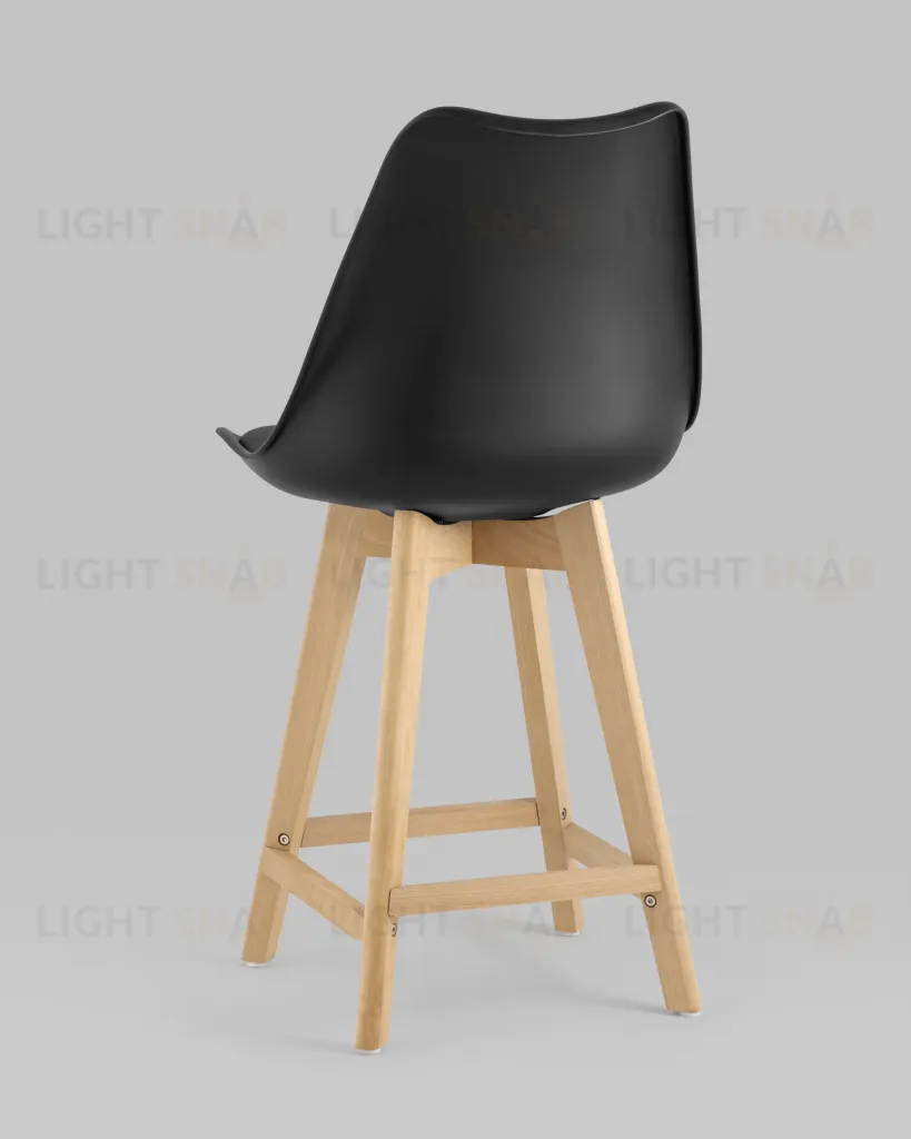 Стул полубарный FRANKFURT черный УТ000025489