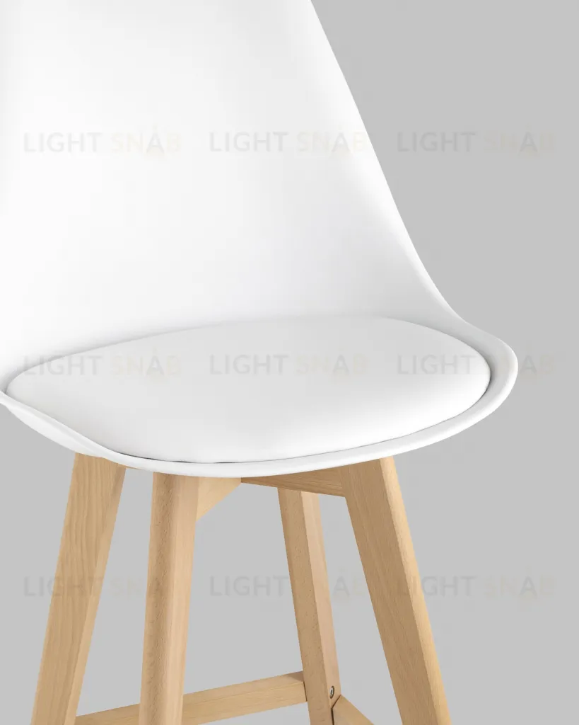 Стул барный FRANKFURT белый УТ000025486