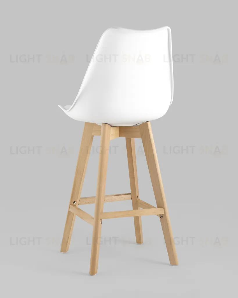 Стул барный FRANKFURT белый УТ000025486