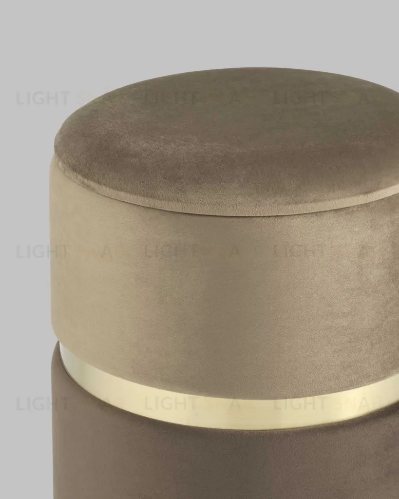 Пуф Кэрри с ящиком велюр коричневый УТ000025557