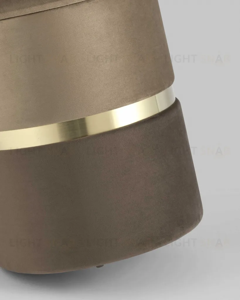 Пуф Кэрри с ящиком велюр коричневый УТ000025557