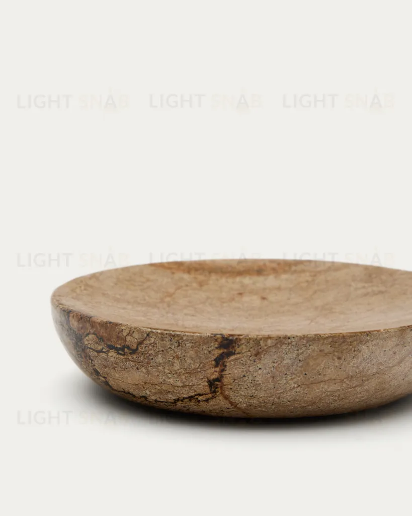 Мыльница Spalsh из бежевого мрамора 115626