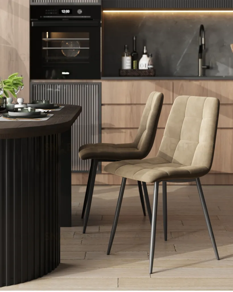 Стул Oliver велюр капучино УТ000025393