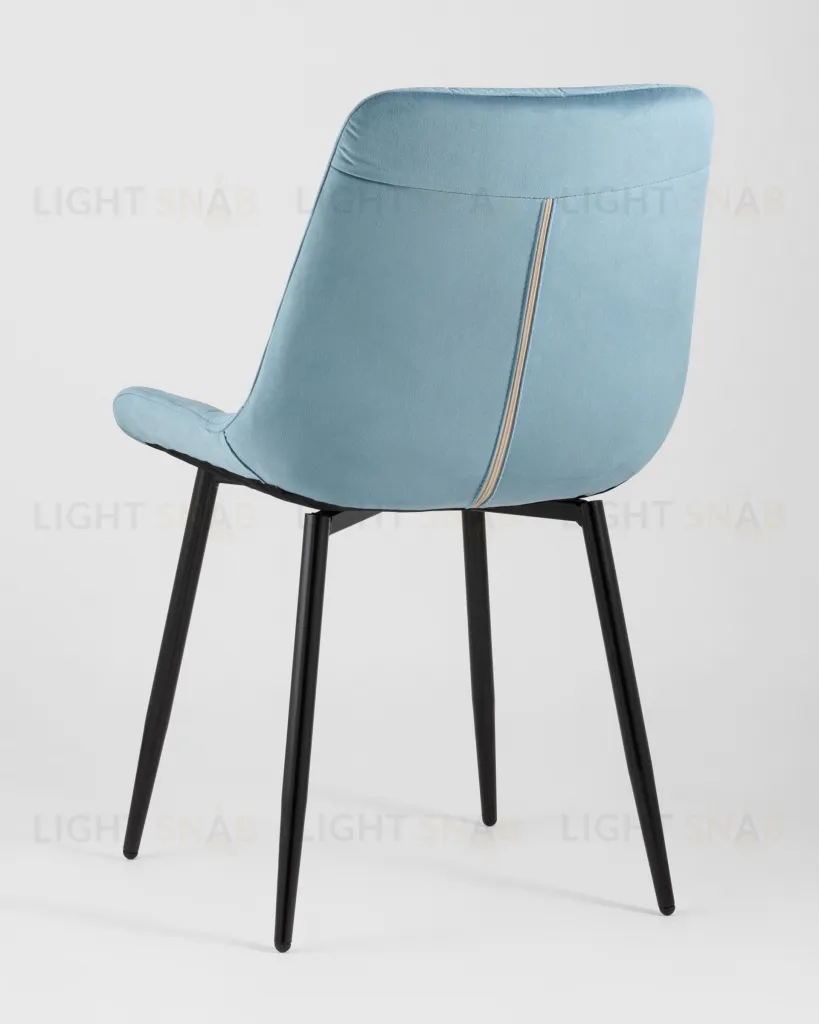 Стул Флекс велюр пыльно-голубой УТ000025217