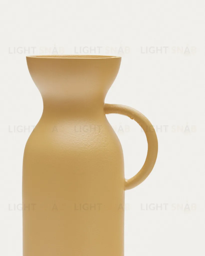 Pelras Ваза из горчичного алюминия 25 cm 160300