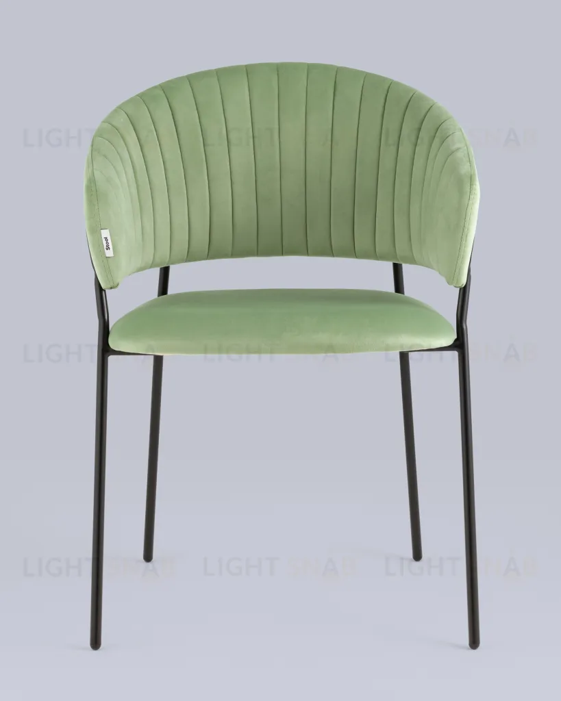 Стул Бруно велюр фисташковый УТ000037669