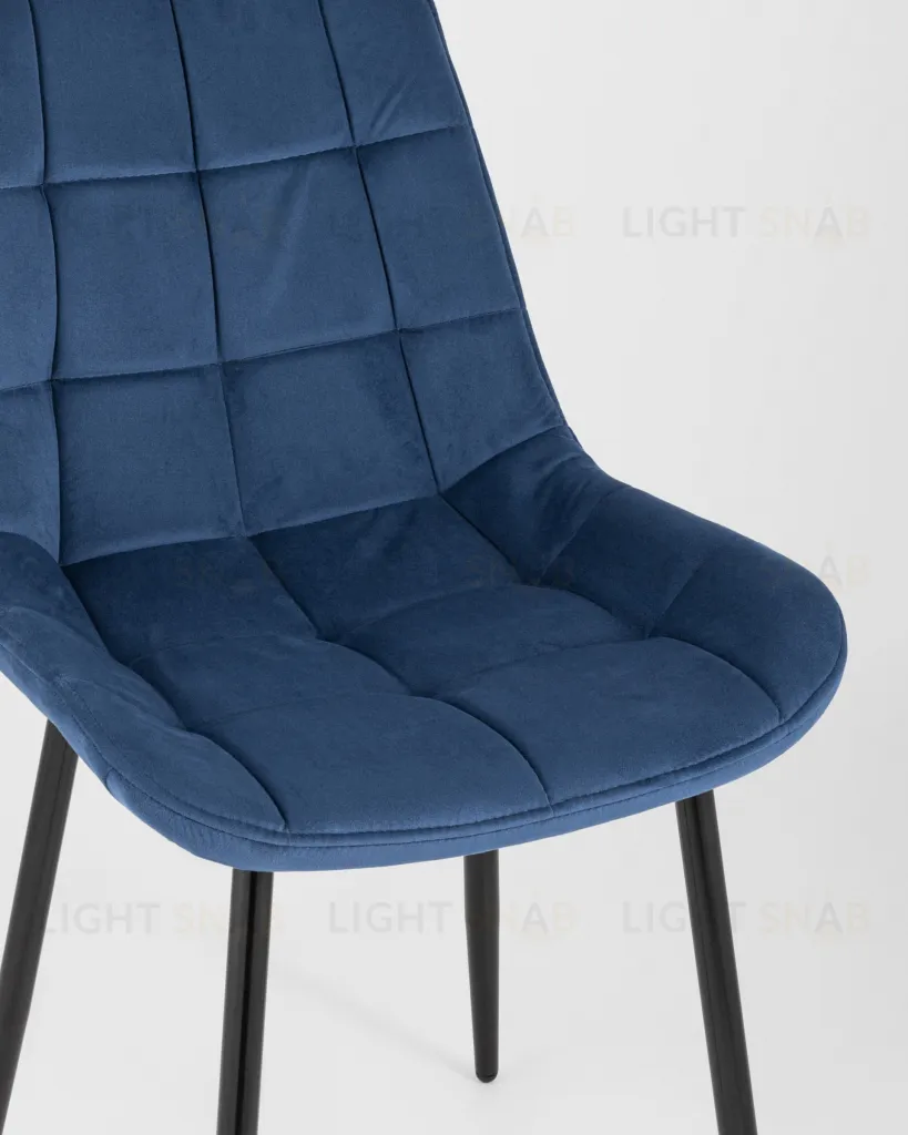 Стул Флекс велюр синий УТ000025220