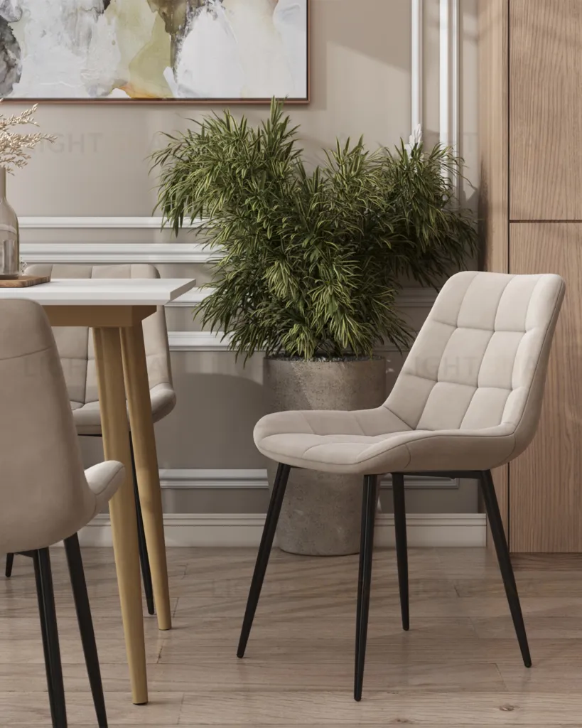 Стул Флекс велюр бежевый УТ000025210