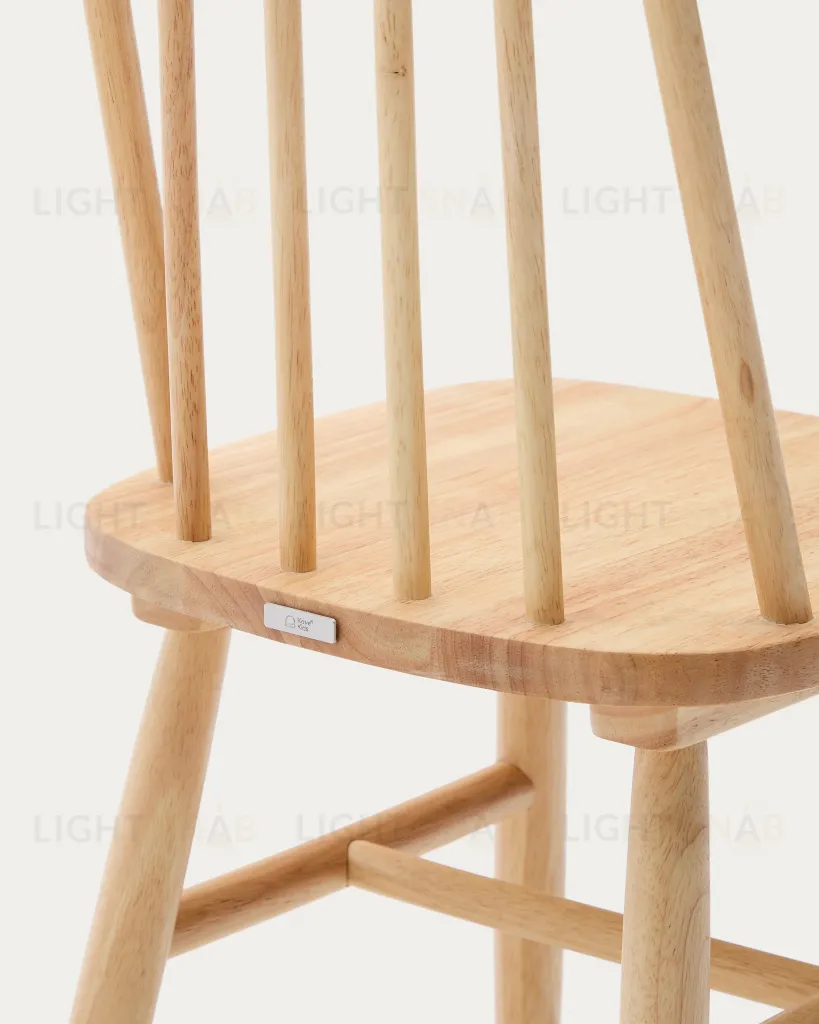 Детский стул Kristie из массива каучука с натуральной отделкой 103476