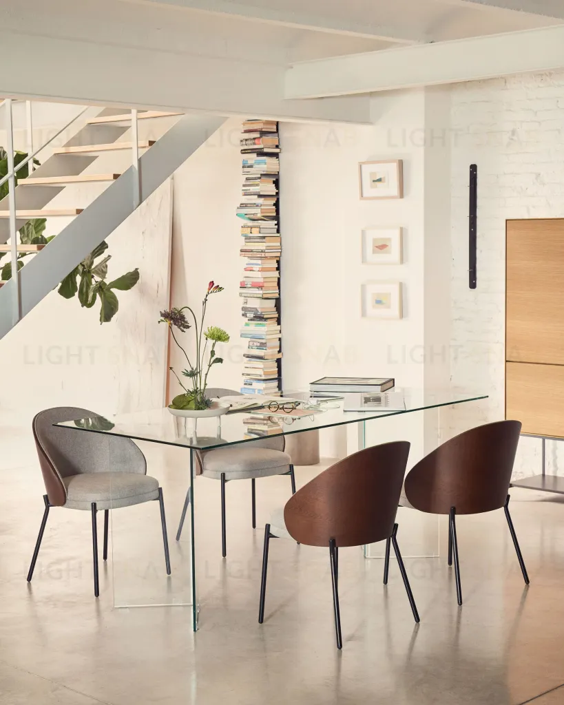 Стеклянный стол Burano 045488