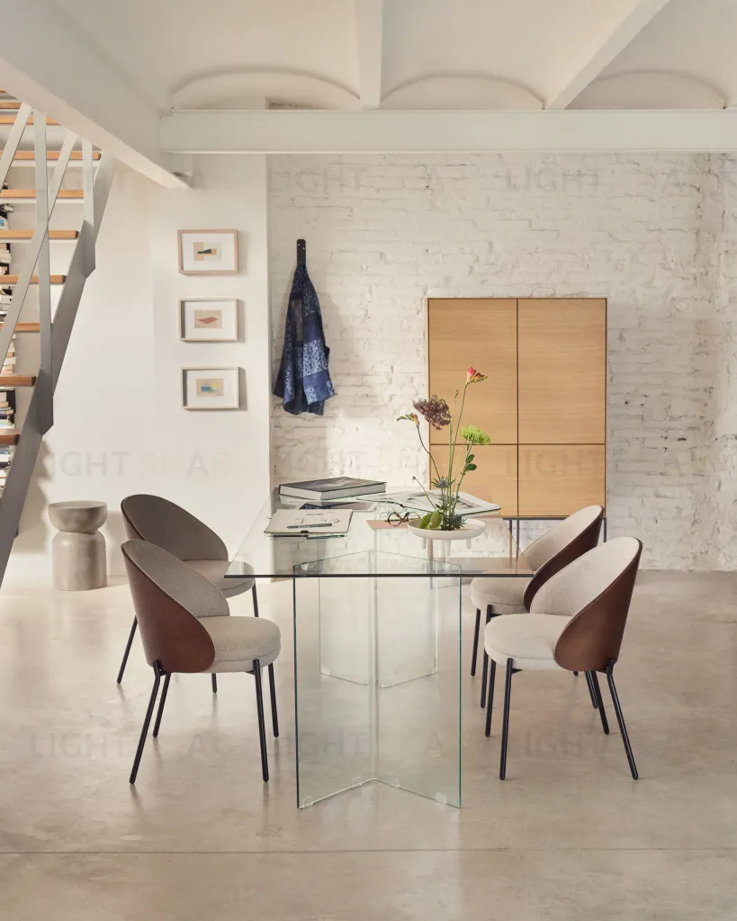 Стеклянный стол Burano 045488