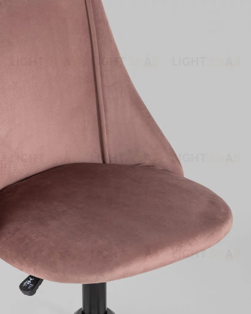 Кресло компьютерное Сиана велюр розовый УТ000005617