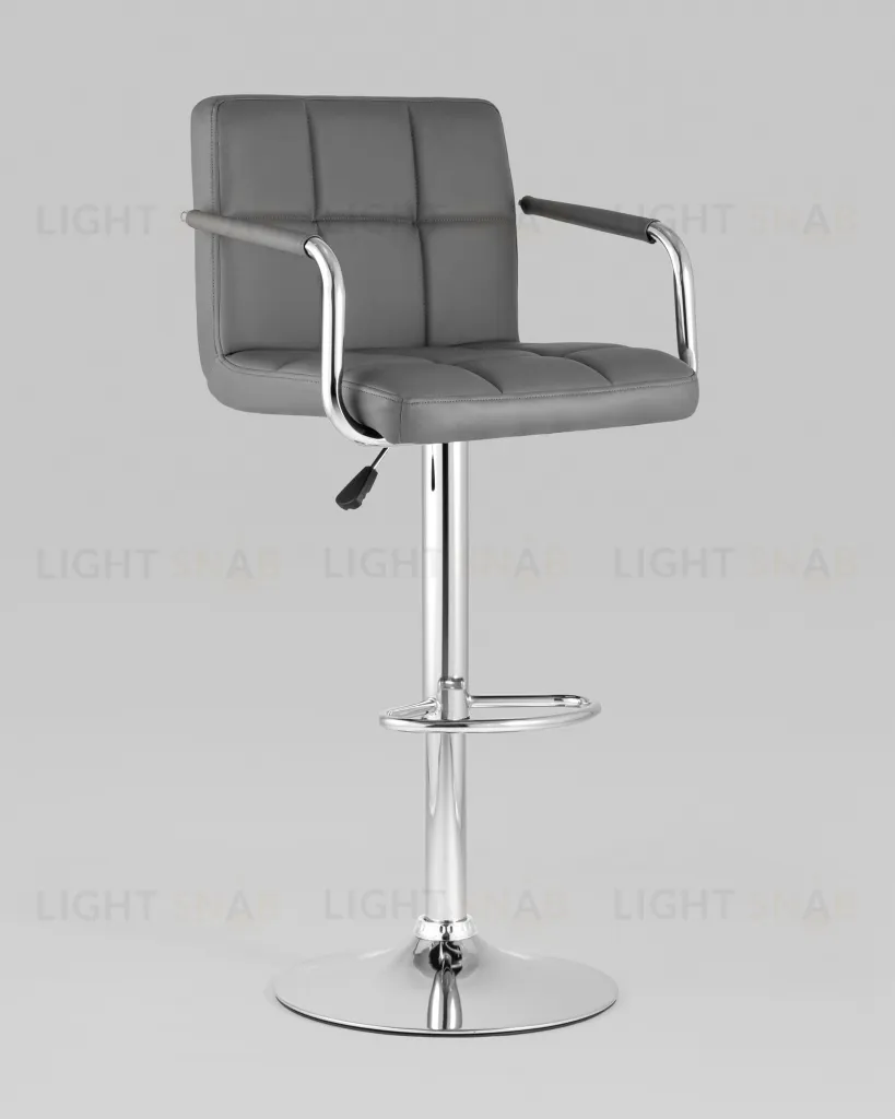 Стул барный Малави серый УТ000004860